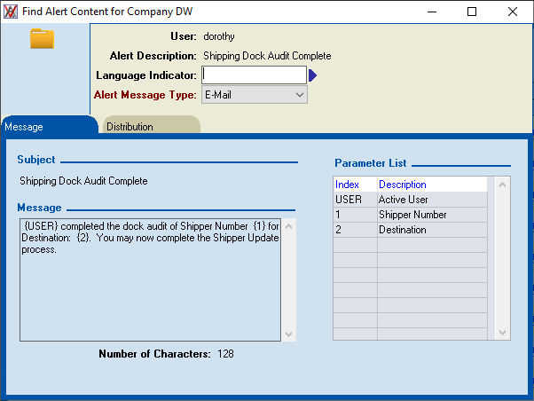 AIM Mobility Dock Audit dock audit complete alert