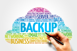 Backup Word Cloud